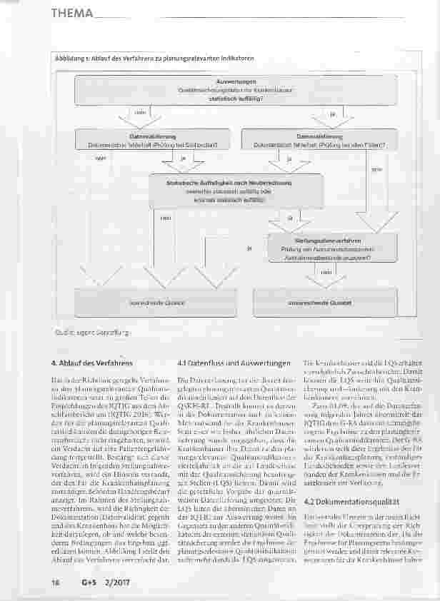 Vorschauseite 3: Qualitätssicherung und Krankenhausplanung