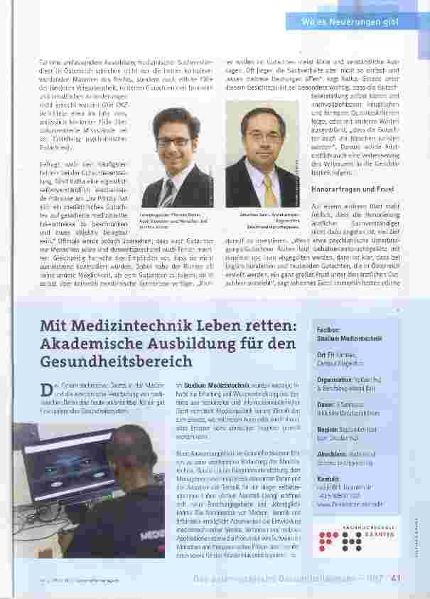 Vorschauseite 2: Gesicherte medizinische Erkenntnisse