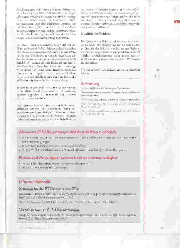 Vorschauseite 3: Cochrane-Update 7 2017
