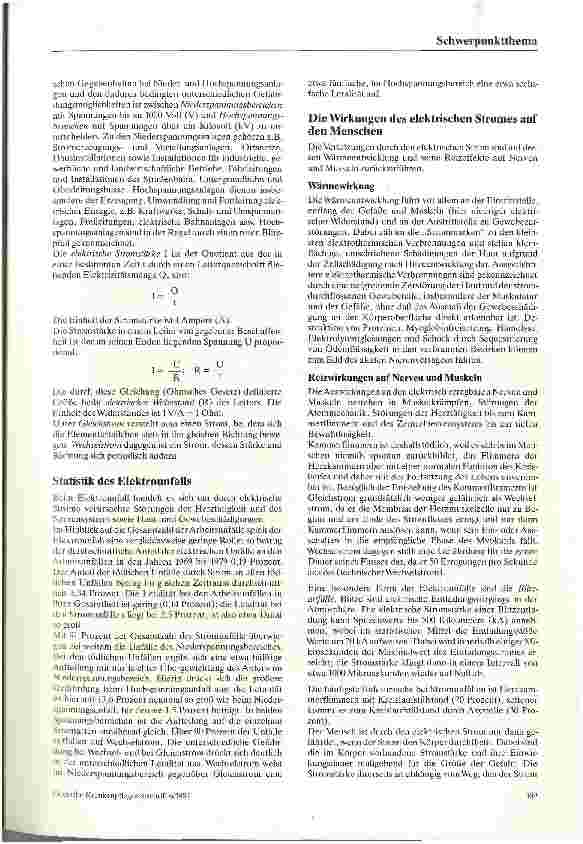 Vorschauseite 2: Der Elektrounfall