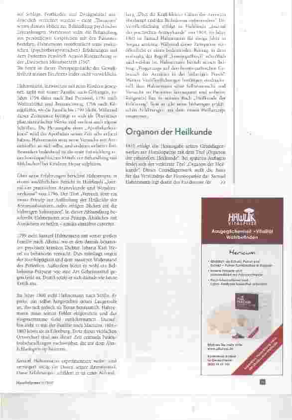 Vorschauseite 3: Samuel Hahnemann