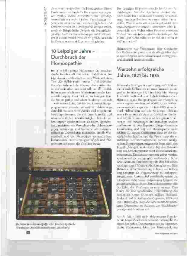 Vorschauseite 4: Samuel Hahnemann