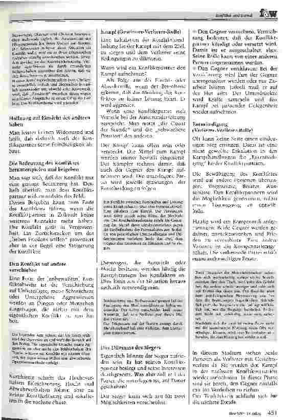 Vorschauseite 3: Konflikte sind normal Aspekte für ihre Handhabung