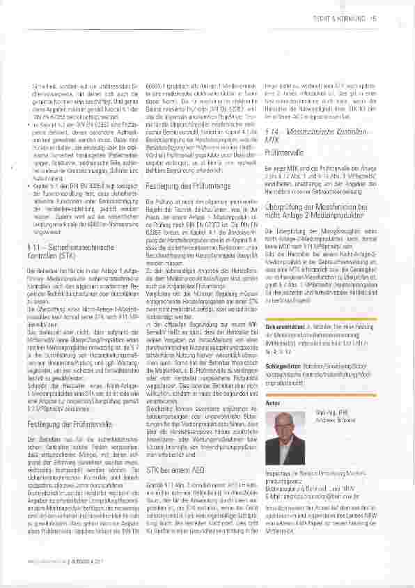 Vorschauseite 4: Die neue Fassung der MPBetreib V