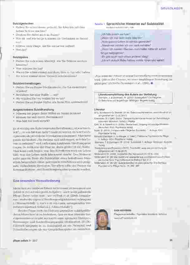 Vorschauseite 3: Suizidalität zum Thema machen