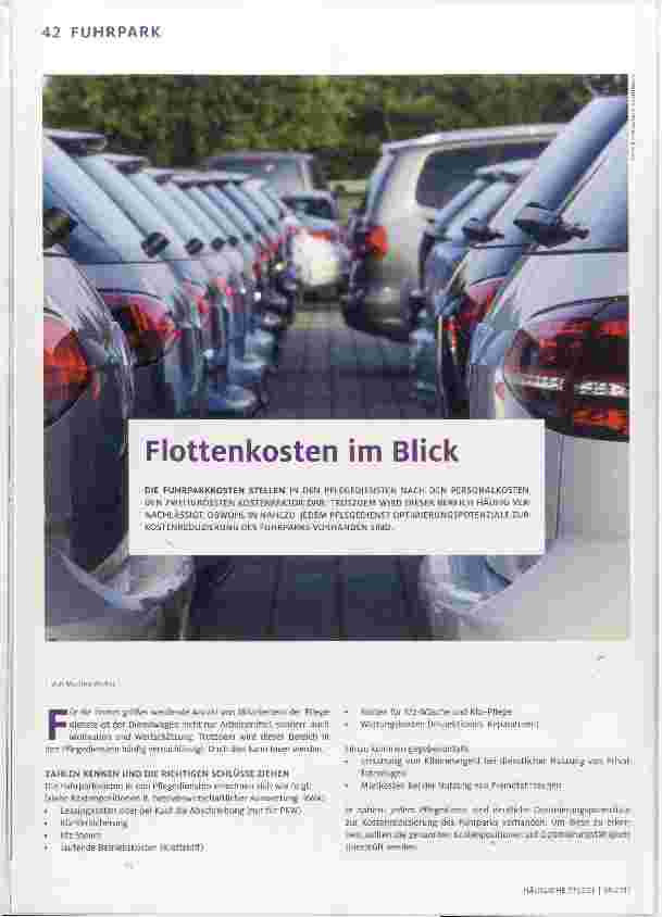 Vorschauseite 1: Flottenkosten im Blick
