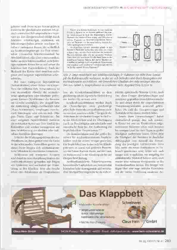 Vorschauseite 4: Gestaltwandel mikrobieller Infektionskrankheiten in Schattenzeiten der Antibiotikaanwendung Ein historischer Rückblick
