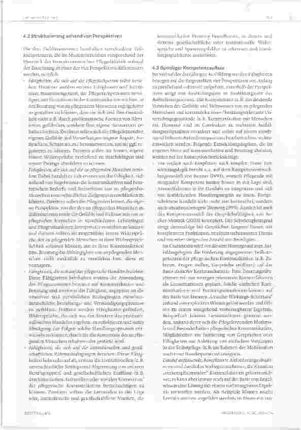 Vorschauseite 5: Entwicklung eines Nationalen Mustercurriculums „Kommunikative Kompetenz in der Pflege“