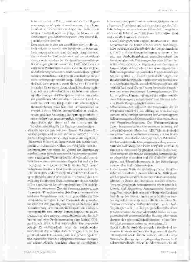 Vorschauseite 6: Entwicklung eines Nationalen Mustercurriculums „Kommunikative Kompetenz in der Pflege“