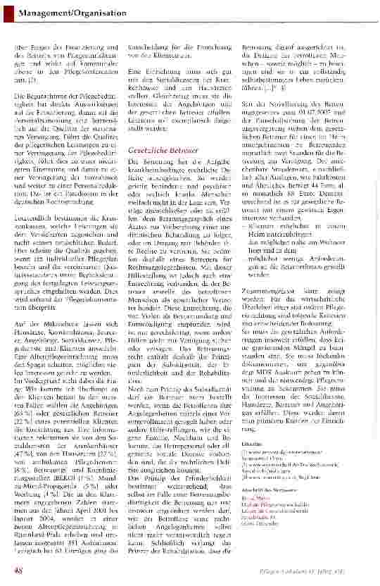 Vorschauseite 3: Qualitätskontrollen sichern auch wirtschaftlichen Erfolg