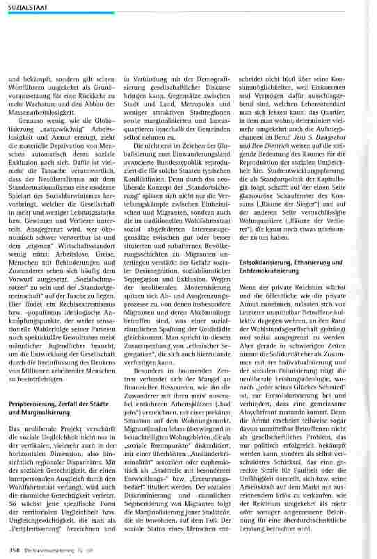 Vorschauseite 3: Arbeitslosigkeit, Armut und soziale Ausgrenzung