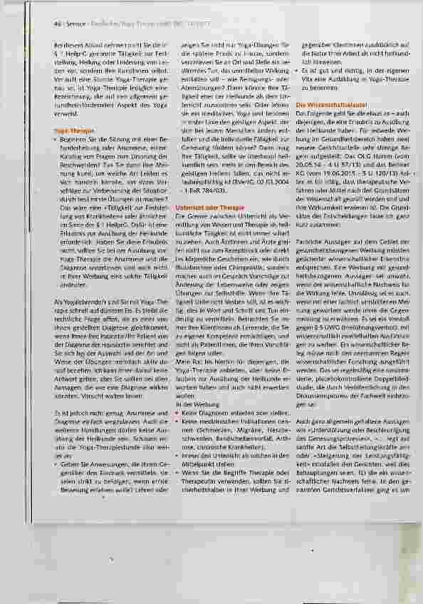 Vorschauseite 3: Yoga und Yoga-Therapie