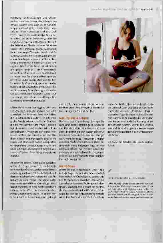 Vorschauseite 4: Yoga und Yoga-Therapie