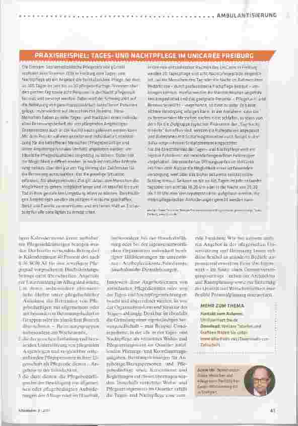 Vorschauseite 4: Tagesund Nachtpflege erfüllen zentrale Funktionen