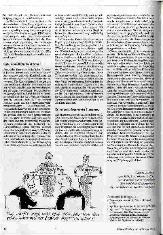 Vorschauseite 3: Vom Praxisbudget zum Regelleistungsvolumen Die Neuordnung der kassenärztlichen Vergütung in der Dritten Stufe der Gesundheitsreform
