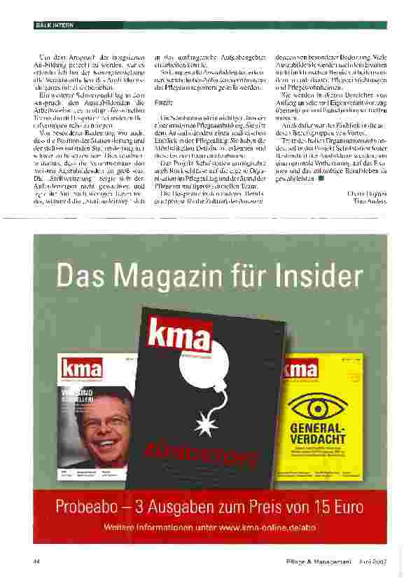 Vorschauseite 2: Projekt Schulstation