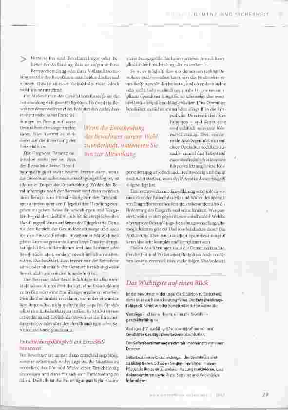 Vorschauseite 2: Wissen, was gewollt ist