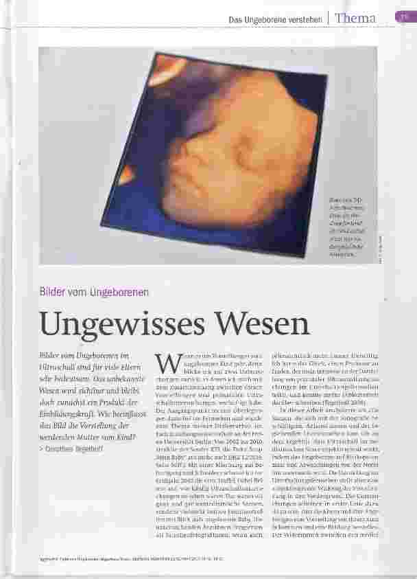 Vorschauseite 1: Ungewisses Wesen