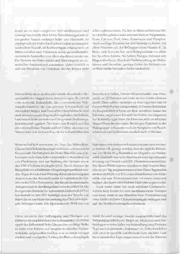 Vorschauseite 2: Die Arzneipflanze 2017: Der Saathafer