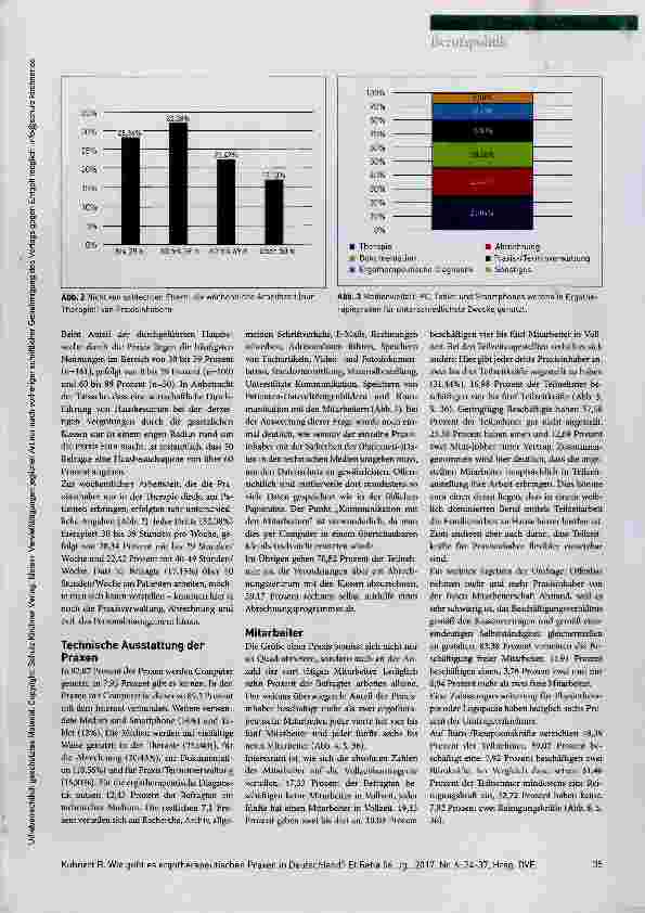 Vorschauseite 2: Wie geht es ergotherapeutischen Praxen in Deutschland?