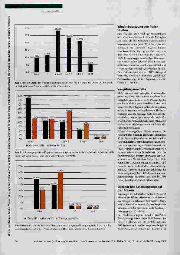 Vorschauseite 3: Wie geht es ergotherapeutischen Praxen in Deutschland?