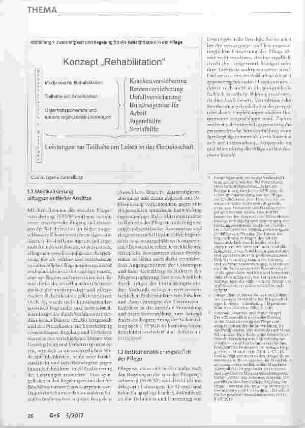 Vorschauseite 2: Pflegerische Rehabilitation: