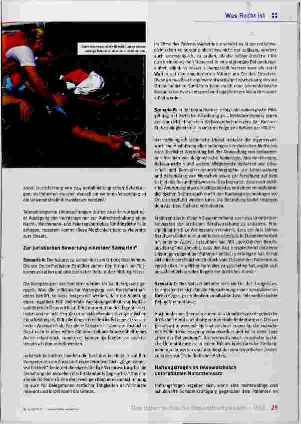 Vorschauseite 2: Rechtsrahmen der Telemedizin
