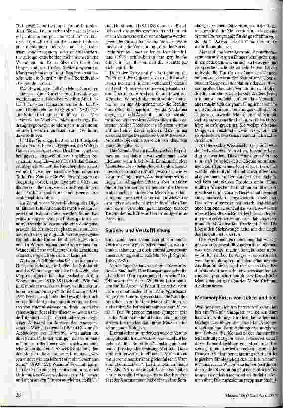 Vorschauseite 3: Experimente mit Menschen Über den Prozeß der Verstofflichung