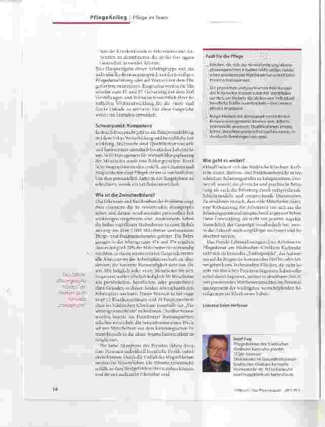 Vorschauseite 4: Demographieorientiertes Personalmanagement Ein Beruf für das Leben?