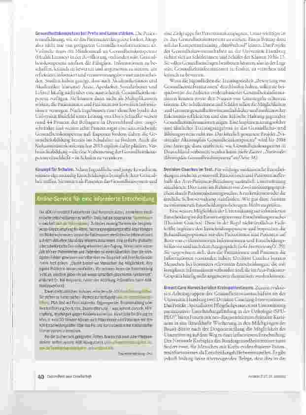 Vorschauseite 5: Patienten mit Standpunkt
