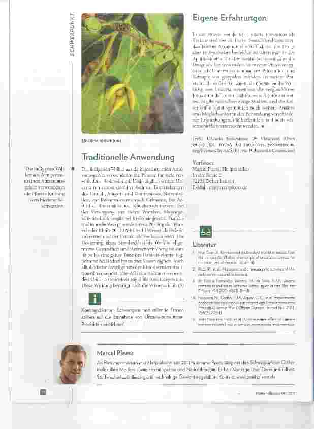 Vorschauseite 3: Uncaria tomentosa Die Katzenkralle