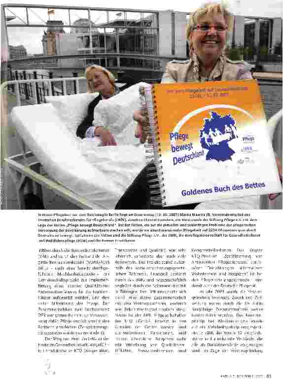 Vorschauseite 2: DER DEUTSCHE PFLEGERAT E.V.