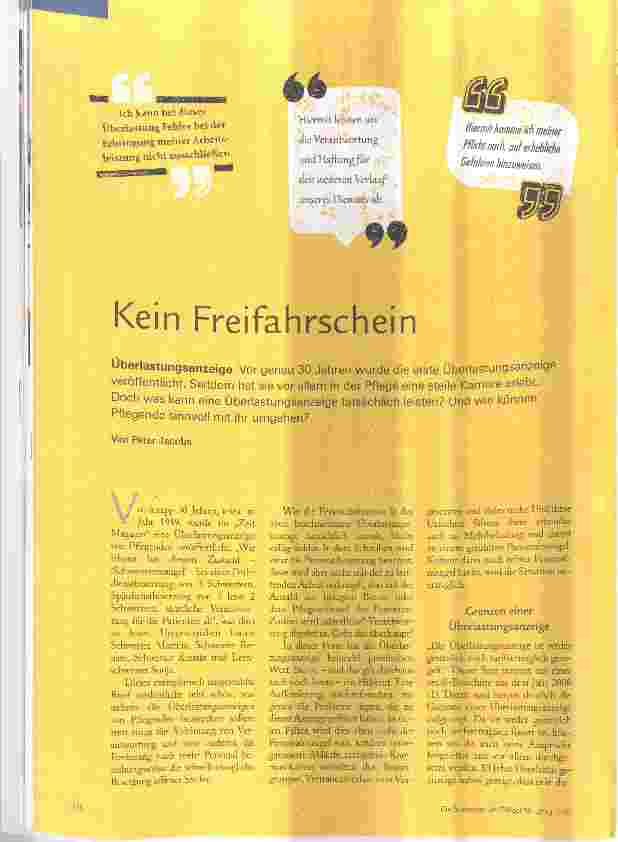 Vorschauseite 1: Kein Freifahrschein