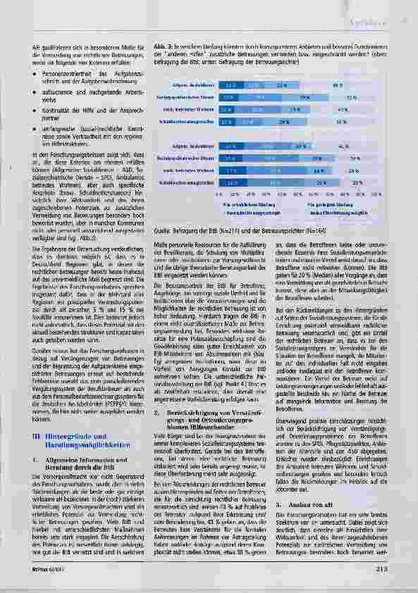 Vorschauseite 3: Umsetzung des Erforderlichkeitsgrundsatzes in der betreuungsrechtlichen Praxis im Hinblick auf vorgelagerte „andere Hilfen“ Zentrale Ergebnisse der rechtstatsächlichen Untersuchun…