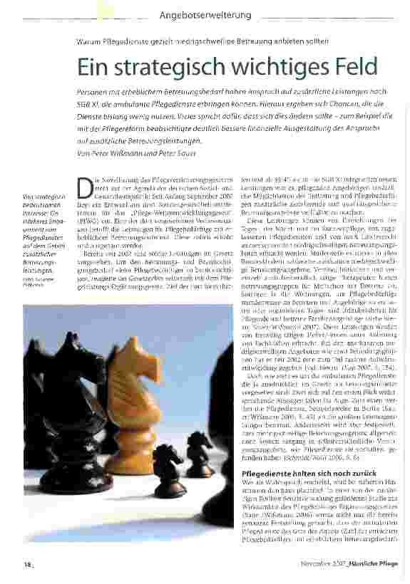 Vorschauseite 1: Ein strategisch wichtiges Feld