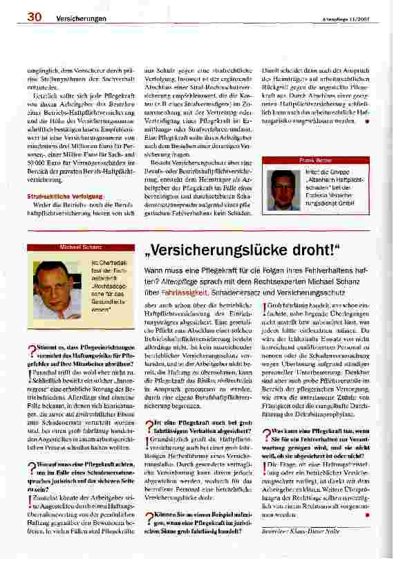 Vorschauseite 3: Im Falle eines Fehlers