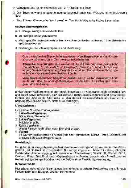 Vorschauseite 2: Die Ernährung des gesunden und des adipösen Kindes