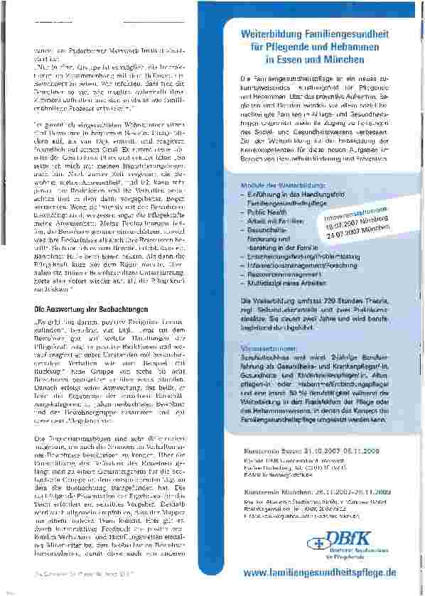 Vorschauseite 2: Beobachtung für das Wohlbefinden