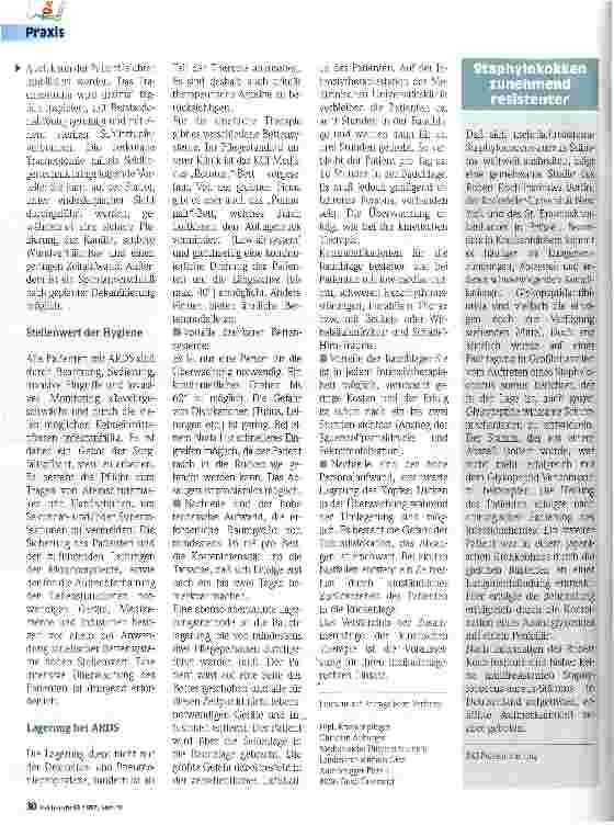 Vorschauseite 3: Pflege von Patienten mit akutem Lungenversagen Aufwendige Intensivtherapie