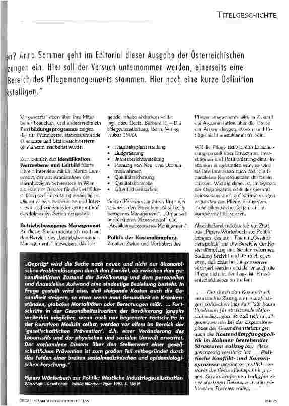 Vorschauseite 2: Pflegemanagement