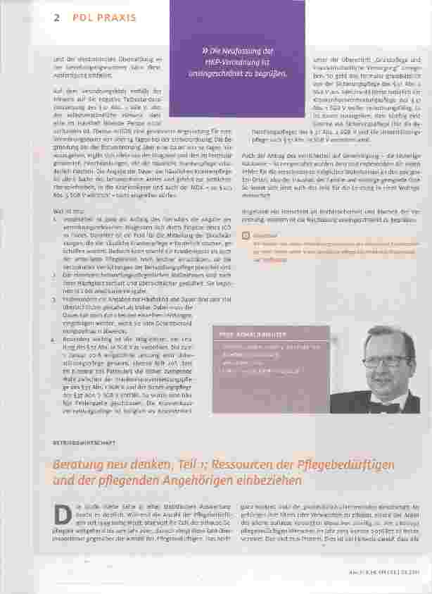 Vorschauseite 2: HKP Verordnung mit neuem Formular