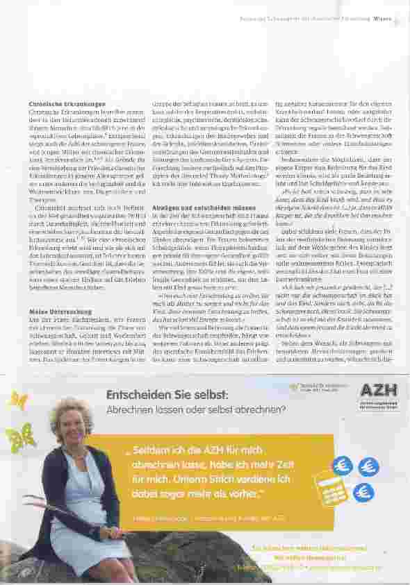 Vorschauseite 2: »Ich glaub, für die Hebamme war ich nicht interessant genug«