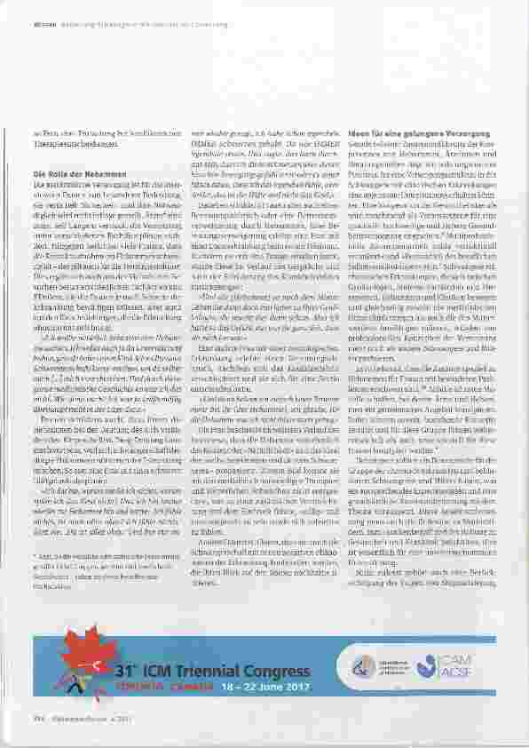 Vorschauseite 3: »Ich glaub, für die Hebamme war ich nicht interessant genug«