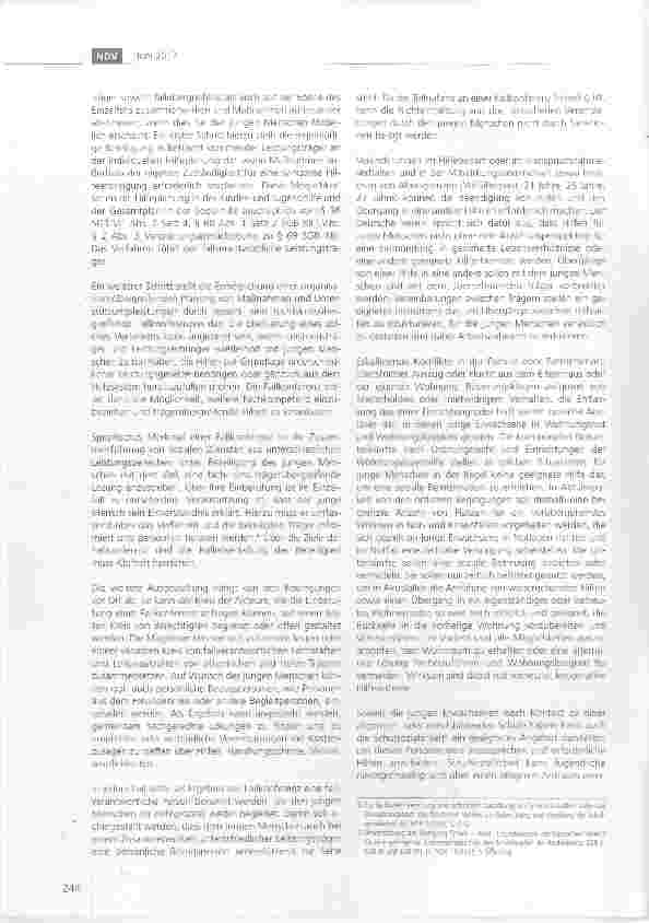 Vorschauseite 4: Empfehlungen des Deutschen Vereins zur Hilfe für junge Erwachsene in besonderen Problemlagen Teil 2