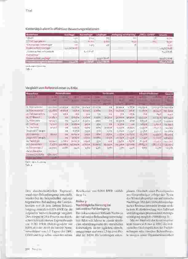 Vorschauseite 3: Kostenbenchmark Schneller, höher, weiter