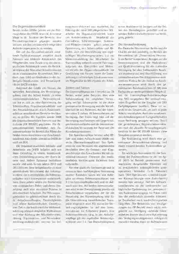 Vorschauseite 2: Wie sinnvoll ist eine Organisationseinheit Intensiv und Anästhesie?