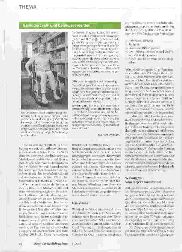 Vorschauseite 2: Exzellenz und Inklusion