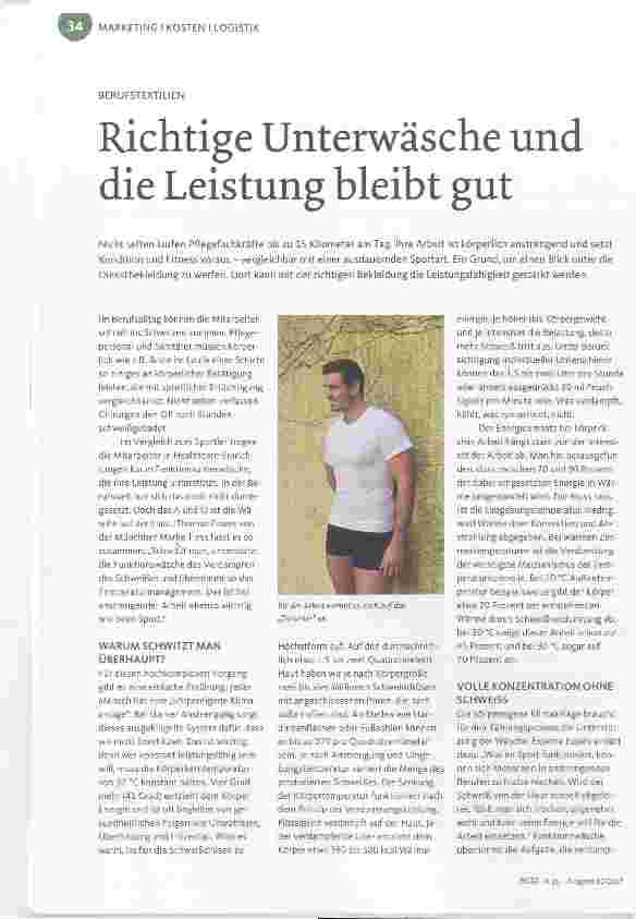 Vorschauseite 1: Richtige Unterwäsche und die Leistung bleibt gut