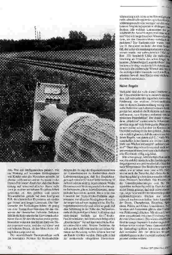 Vorschauseite 3: Wissenschaft in der Risikogesellschaft Probleme der umweltepidemiologischen Forschung