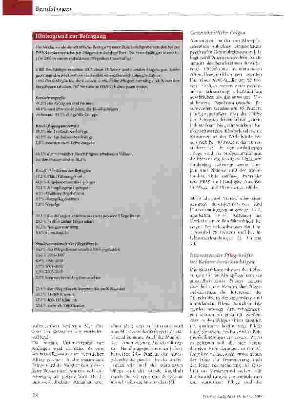 Vorschauseite 3: Rückenschmerzen und Zeitdruck gehören zum Alltag